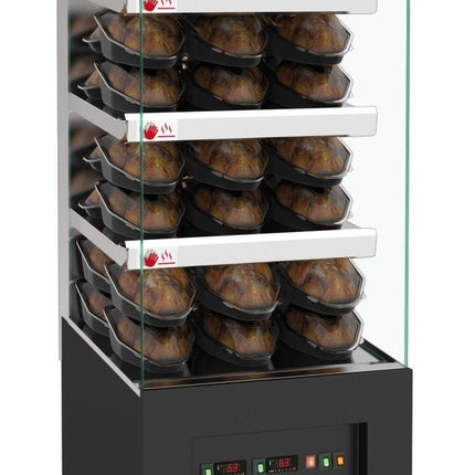 SARO Selbstbedienungsauslage mit 4 Regalen Modell 6MCV4LS.1 - Salmgastro Onlineshop-106-2400-Saro-4017337062423