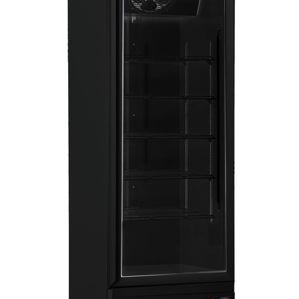 SARO Tiefkühlschrank mit Glastür, Modell GTK 560 - schwarz - Salmgastro Onlineshop-453-1022-Saro-4017337056804