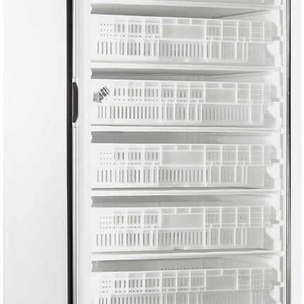SARO Tiefkühlschrank mit Glastür - weiß, Modell MM5 N PV - Salmgastro Onlineshop-486-4025-Saro-4017337058662