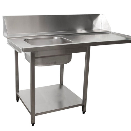 SARO Zulauftisch Spülmaschine links, 1600mm - Salmgastro Onlineshop-700-3005L-Saro-4017337046942