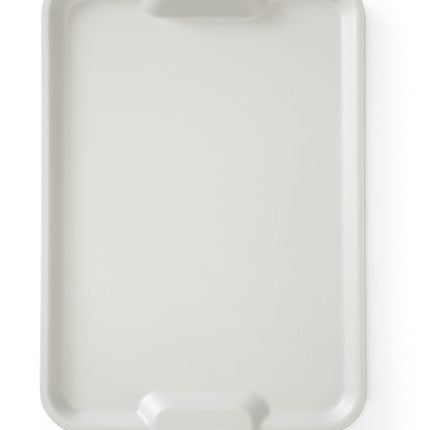 Serviertablett Euronorm mit Griff, HENDI, Grau, 530x370x(H)28mm - Salmgastro Onlineshop-878163-Hendi-8711369878163