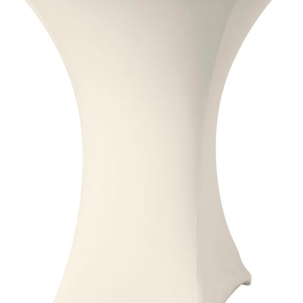Stehtischhusse ø70-85 cm, HENDI, Creme, ø850x(H)1150mm - Salmgastro Onlineshop-813850-Hendi-8711369813850