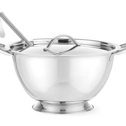 Suppenterrine, HENDI, 2,7L, ø270x(H)175mm - Salmgastro Onlineshop-434208-Hendi-8711369434208