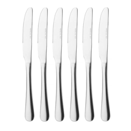 Tafelmesser - 6 Stk., HENDI, Profi Line, 6 Stk., (L)225mm - Salmgastro Onlineshop-764404-Hendi-8711369764404