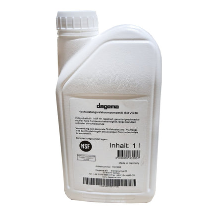 Vakuumpumpenöl ISO VG68 1Liter für Pumpen bis 40 - 100 cbm - Salmgastro Onlineshop-8156508-Dagema-