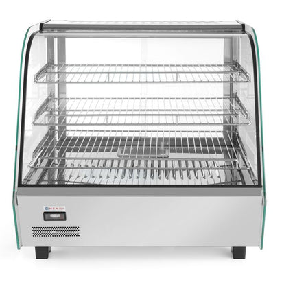 Warmhaltevitrine mit 3 Auslagen, HENDI, 120 Liter, 230V/1100W, 678x568x(H)686mm - Salmgastro Onlineshop-233726-Hendi-8711369233726