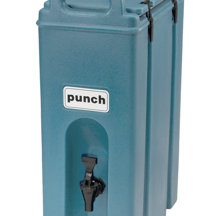 Cambro Camtainers® Thermobehälter für Getränke 18,9 Liter isolierter Getränkebehälter, schieferblau - 500LCD401