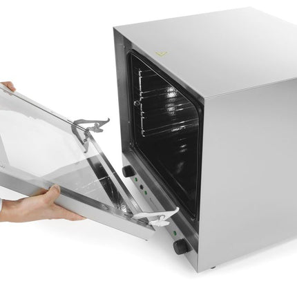 HENDI Heißluftofen mit Beschwadung H90S – 230 V / 2670 W – 595 × 595 × 570 mm – weitere Produktansicht