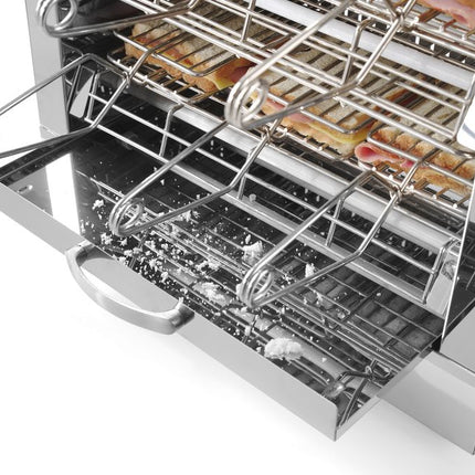 HENDI Multi-Toaster mit 6 Zangen – 230 V / 3000 W – 450 × 390 × 400 mm – weitere Produktansicht