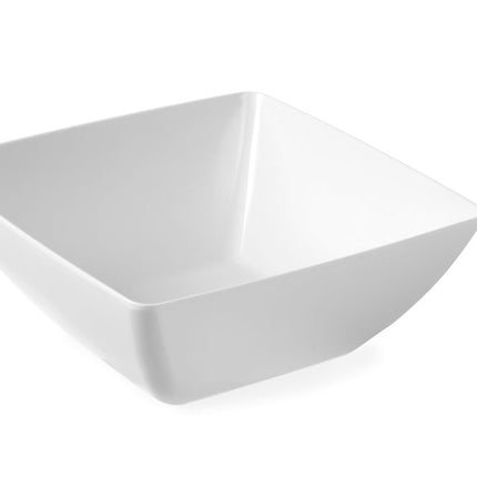 HENDI Quadratische Schüssel – Weiß – 270 × 270 × 105 mm – Produktansicht