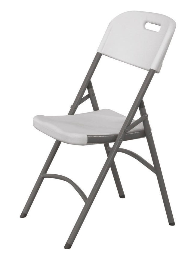AmerBox Catering-Sessel – Max. Last 175 kg – Weiß – 540 × 440 × 840 mm – Produktansicht