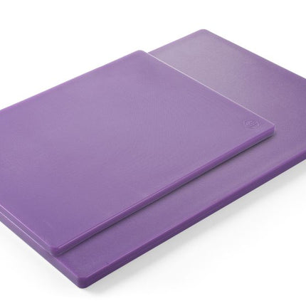 HENDI Schneidbretter HACCP 450 × 300 – Violett – 450 × 300 mm – Rechteckig – weitere Produktansicht