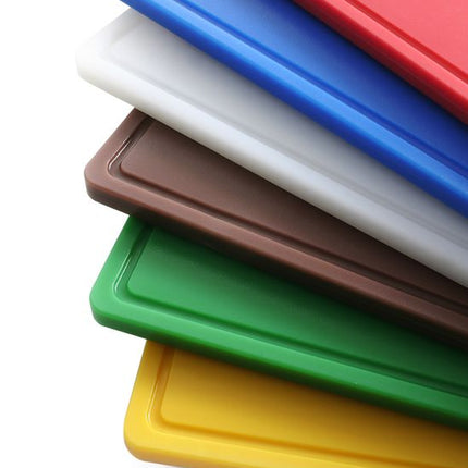 HENDI Schneidbrett HACCP Gastronorm 1 / 1 – GN 1 / 1 – Weiß – 530 × 325 mm – Rechteckig – weitere Produktansicht