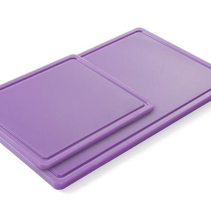 HENDI Schneidbrett HACCP Gastronorm 1 / 1 – GN 1 / 1 – Violett – 530 × 325 mm – Rechteckig – weitere Produktansicht
