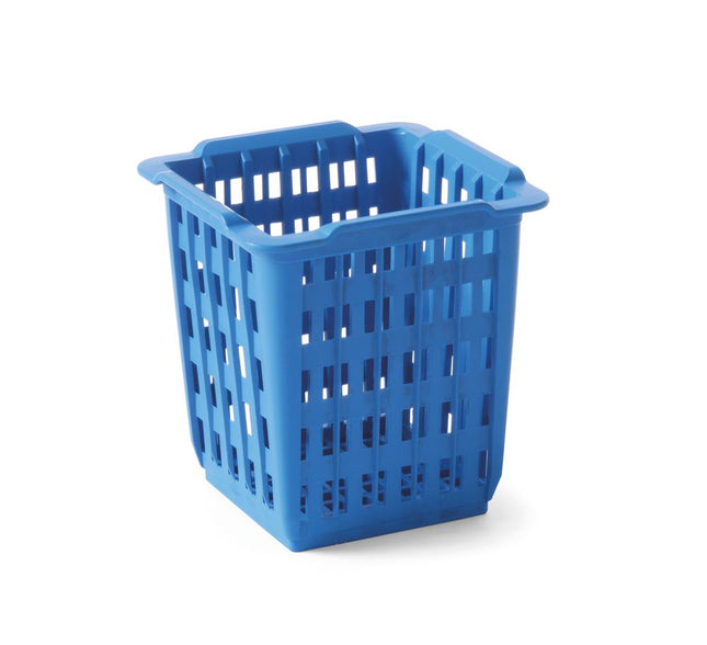 HENDI Besteckköcher – blau – 125 × 84 × 135 mm – Produktansicht