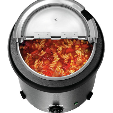 Suppentopf zum Warmhalten und Ausgeben von Suppen mit 5