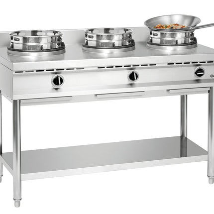 Bartscher Wok-Herd, 3 Brenner