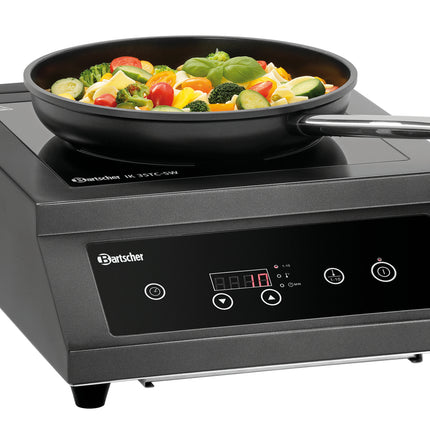 Induktionskocher zum elektrischen Kochen auf kleinem Raum mit 60 °C bis 240 °C für Frontcooking