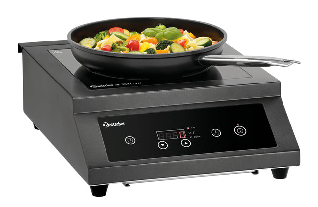 Induktionskocher zum elektrischen Kochen auf kleinem Raum mit 60 °C bis 240 °C für Frontcooking