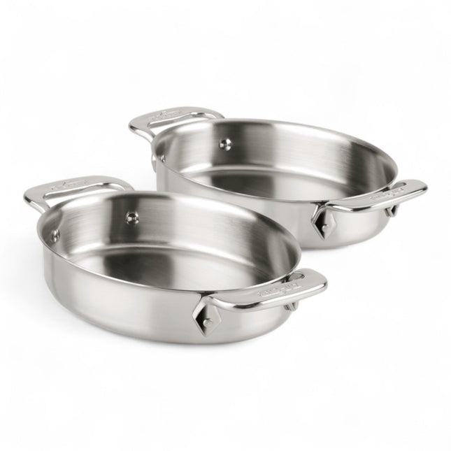 1 Stück Hepp All-Clad Pfän oval 18x14 MINI 18/10 VPE2