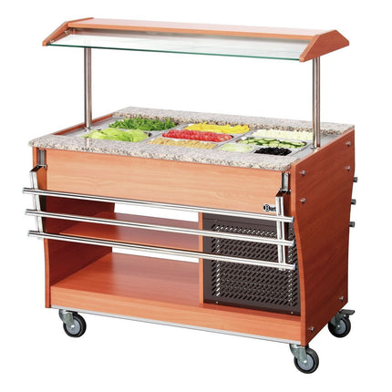 Tray slide, 1 piece, 3x 1/1 GN