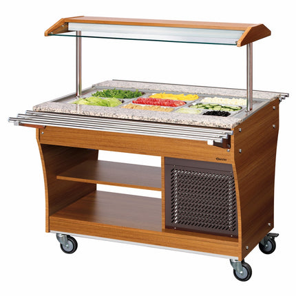 Tray slide, 1 piece, 3x 1/1 GN