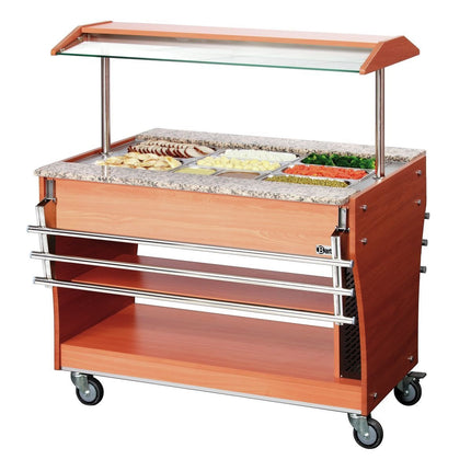 Tray slide, 1 piece, 3x 1/1 GN