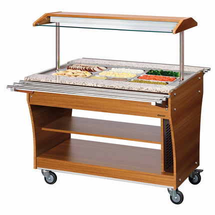 Tray slide, 1 piece, 3x 1/1 GN