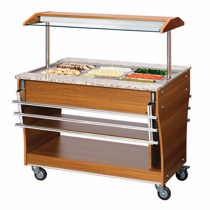 Tray slide, 1 piece, 3x 1/1 GN