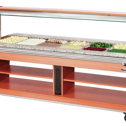 Bartscher Tablettrutsche, 1 Stück, 6x 1/1 GN