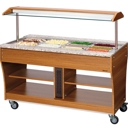 Buffetwagen, warm, 4x 1/1GN