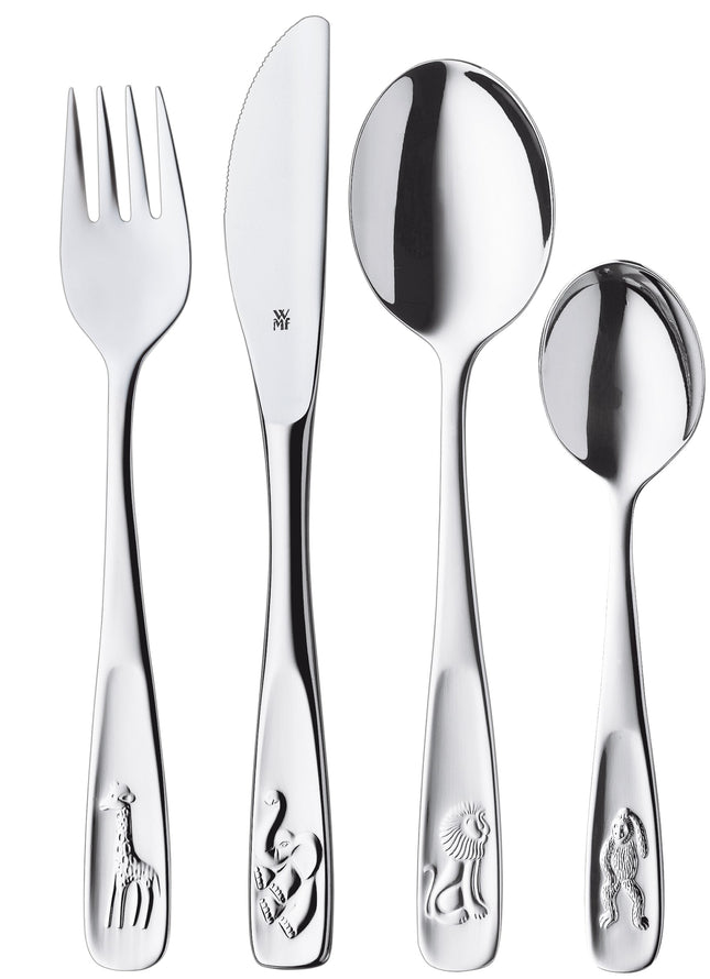 WMF Kinderbesteck Set 4 TIERE