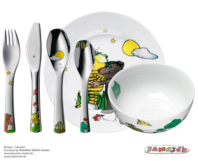 WMF Kinderbesteck Set 6 JANOSCH