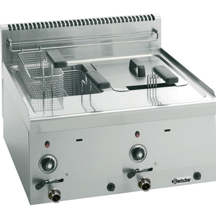 Fritteuse Gas 600, B600, 2x8L
