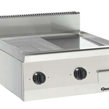 Griddleplatte 600, B600, 1/2-1/2