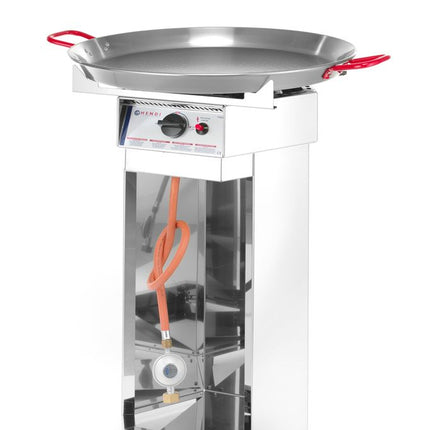 HENDI Gasgrill Fiesta 600 – 4.8 kW – 600 × 600 × 870 mm – weitere Produktansicht