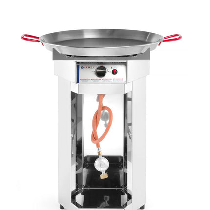 HENDI Gasgrill Fiesta 600 – 4.8 kW – 600 × 600 × 870 mm – Produktansicht