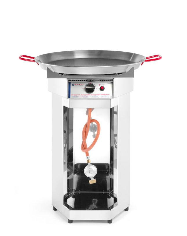 HENDI Gasgrill Fiesta 600 – 4.8 kW – 600 × 600 × 870 mm – Produktansicht