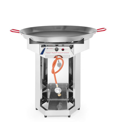 HENDI Gasgrill Fiesta 800 – 7 kW – 800 × 800 × 900 mm – Produktansicht