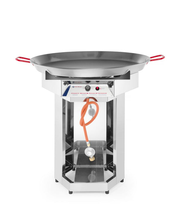 HENDI Gasgrill Fiesta 800 – 7 kW – 800 × 800 × 900 mm – Produktansicht