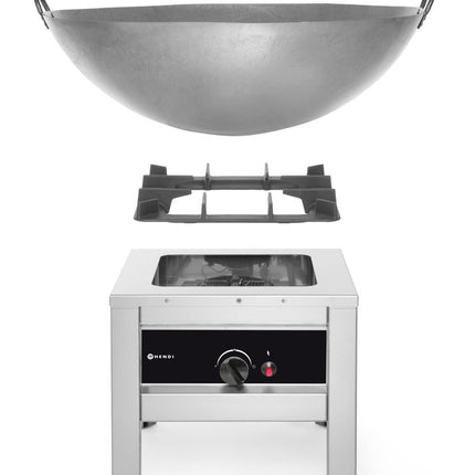 HENDI Hockerkocher – Profi Line – 6.7 kW – 425 × 425 × 400 mm – weitere Produktansicht