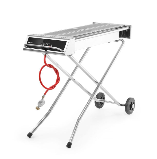 HENDI Gasgrill Xenon Pro – 7.5 kW – 1120 × 410 × 900 mm – Produktansicht