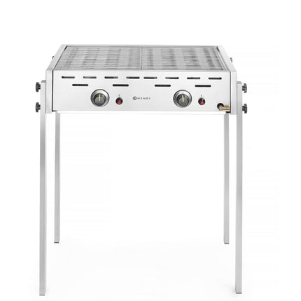 HENDI Gasgrill Roast-Master Pro – 11 – 6 kW – 790 × 560 × H 900 mm – Produktansicht