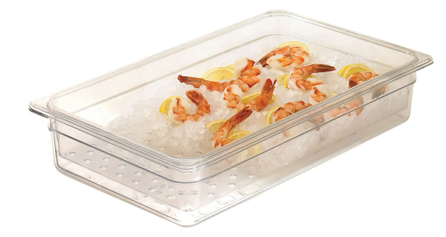 Cambro Camwear® Polycarbonat Gastronorm GN-Behälter GN1/1-100mm, Durchsichtig - 14CW135