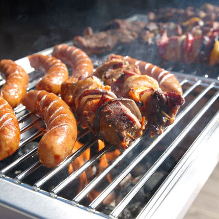 HENDI Holzkohlegrill Patio – 770 × 380 × 760 mm – weitere Produktansicht