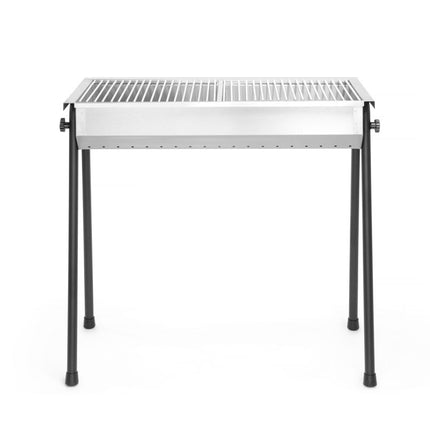 HENDI Holzkohlegrill Patio – 770 × 380 × 760 mm – Produktansicht