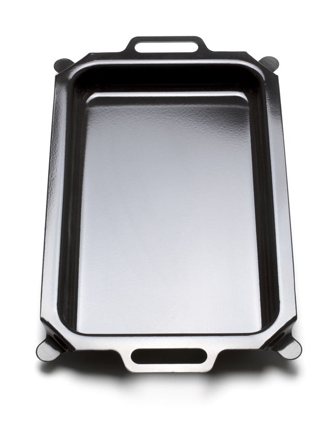HENDI Emaillierte Bratenschale – 605 × 355 × 60 mm – Produktansicht