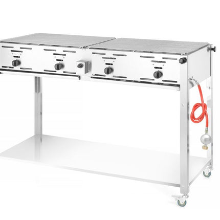 HENDI Grill-Master Quattro – 22 kW – 1330 × 600 × 920 mm – weitere Produktansicht