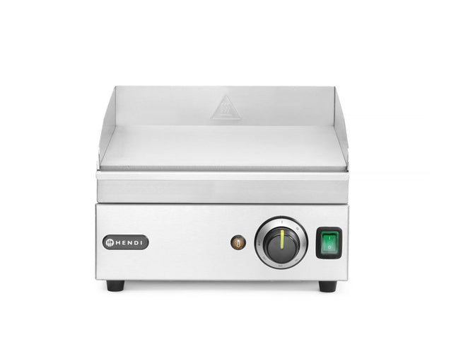 HENDI Grillplatte – Kitchen Line – 230 V / 2000 W – 326 × 445 × H 225 mm – Produktansicht