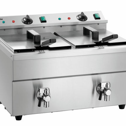 Bartscher Induktions-Fritteuse 2x8L Plus